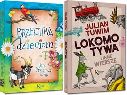 BRZECHWA Dzieciom + TUWIM Lokomotywa i Inne Wiersze TW Greg