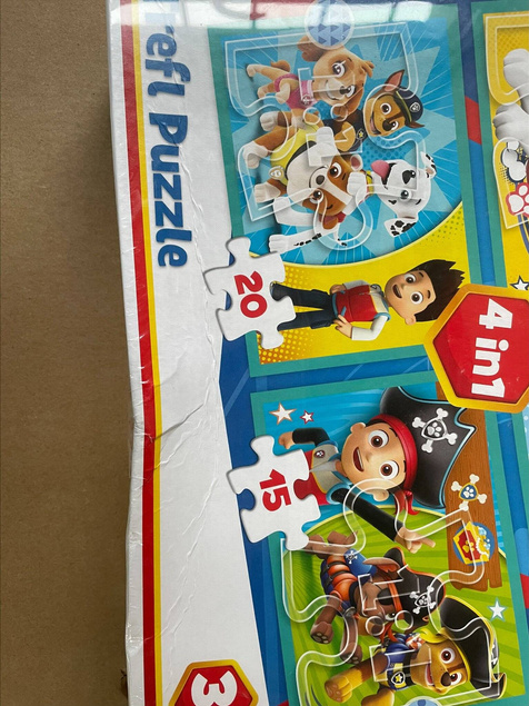 Puzzle 4w1 Psi Patrol Chase Marschall Sky Paw Patrol Trefl OUTLET