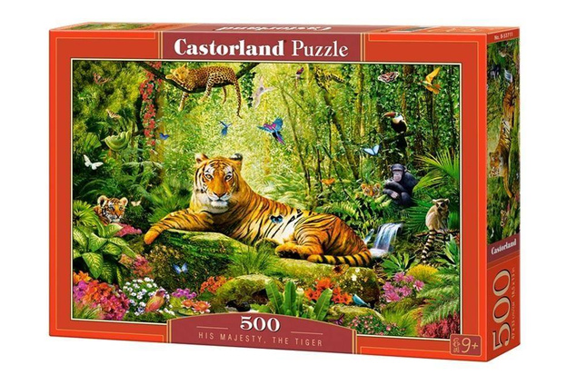 Puzzle 500 His Majesty, the Tiger CASTOR