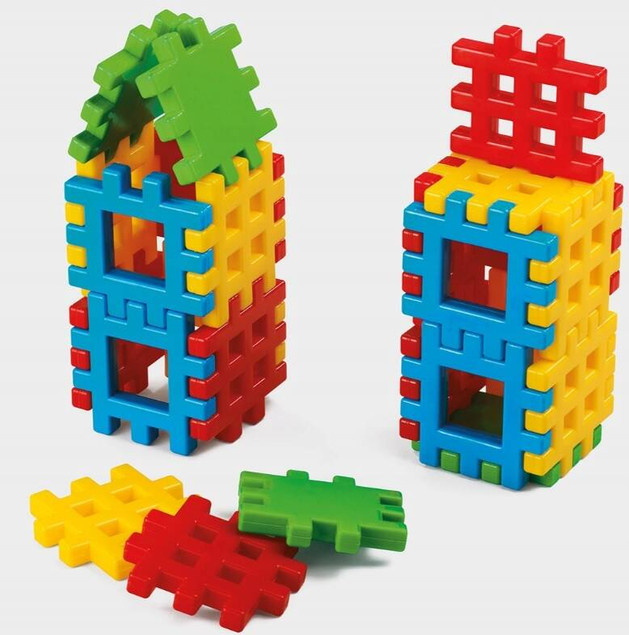 Klocki konstrukcyjne Waffle 24