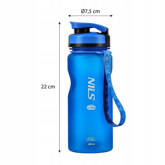 Nils CAMP Bidon Rowerowy Butelka Sportowa 600 ml