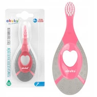 AKUKU SZCZOTECZKA DO ZĘBÓW DZIECI SILIKON A0157