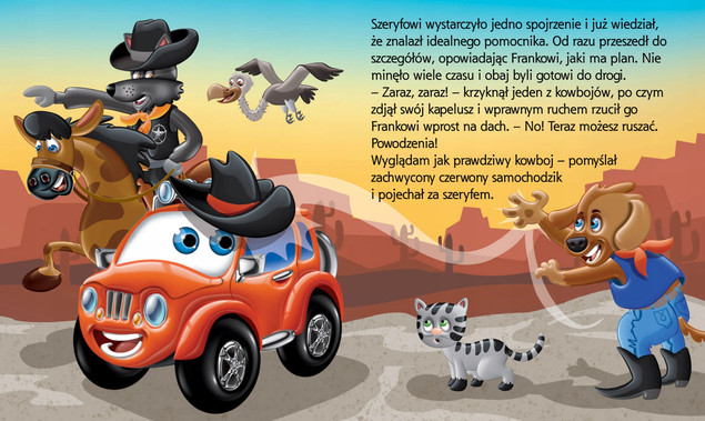 Na Dzikim Zachodzie. Samochodzik Franek 