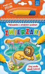Malowanka z pisakiem wodnym. Zwierzaki