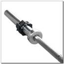 GO450 GRYF OLIMPIJSKI 220 CM HMS Z ZACISKAMI LOCK JAW RED