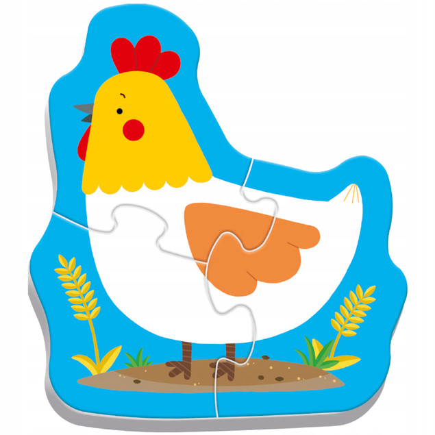 Puzzle Baby Classic Zwierzęta na wsi Trefl 36070