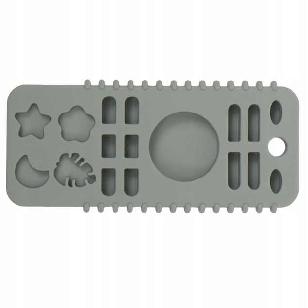BOCIOLAND Gryzak Silikonowy PILOT TV Szary 3M+ BL242