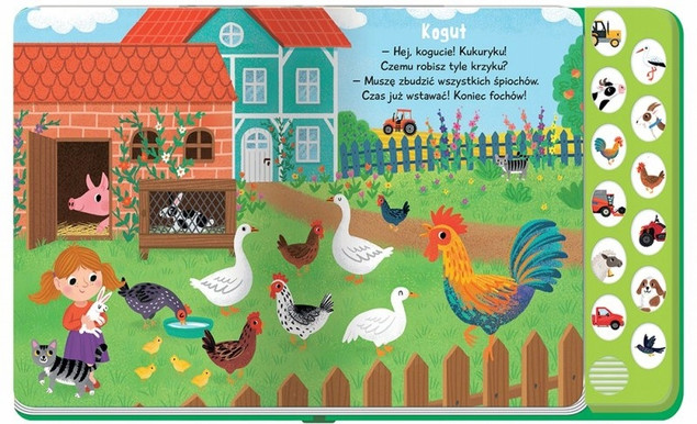 Słucham i poznaję. Na wsi. Książeczka z dźwiękami