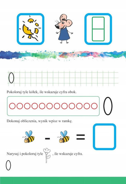 KALIGRAFIA ZESZYT ĆWICZEŃ LITERY CYFRY KLASA 1-3