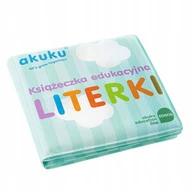 AKUKU KSIĄŻECZKA EDUKACYJNA DO WODY Z PISZCZKIEM