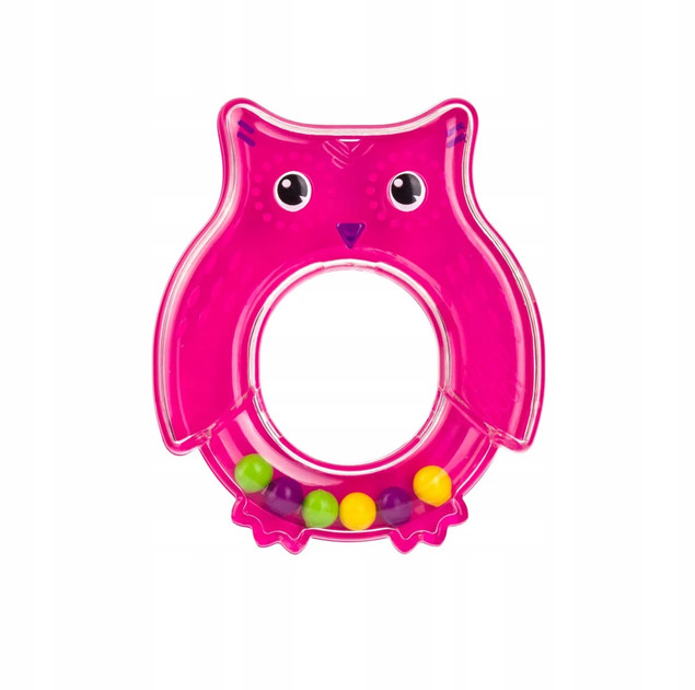 Canpol babies grzechotka SOWA różowa