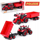 Traktor Belarus Z Przyczepą 37cm Czerwony Dla Dzieci 3+ Polesie 91321