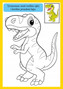Kolorowanka Nasze Kolorowe Dinozaury 74 Naklejek BooksAndFun