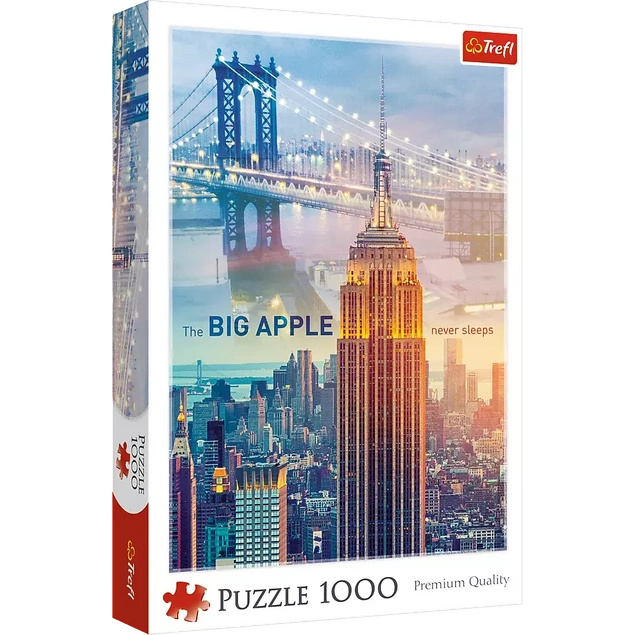 Puzzle 1000 Krajobraz Nowy Jork o świcie 10393 Trefl