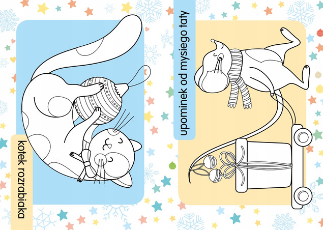 Kolorowanka z tatuażami. Pierwsza gwiazdka