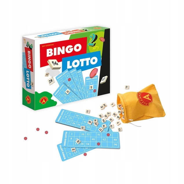 Bingo i Lotto Dwie Gry Loteryjne Losowe Spostrzegawczość 5+ Alexander 1381