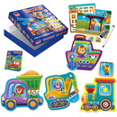 GRA EDUKACYJNA Z RZEPAMI RUCHOME ELEMENTY TRANSPORT ROTER KAFER