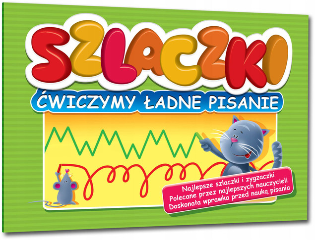 Greg Szlaczki - ćwiczymy ładne pisanie 
