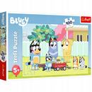 Puzzle 100 Układanka Pieski Psy Wesoły Świat BLUEY Rodzina Blu 5+ Trefl