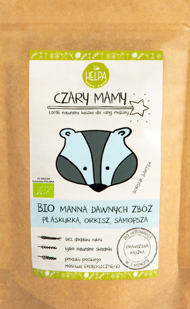 ZESTAW HELPA BIO KASZKI CZARY MAMY 8X200G