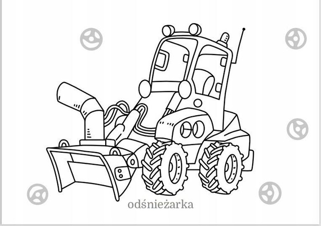 Maluszkowe malowanie. Pojazdy w mieście