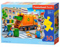 Puzzle 30 el. Układanka Dla Dzieci. Śmieciarka Castor