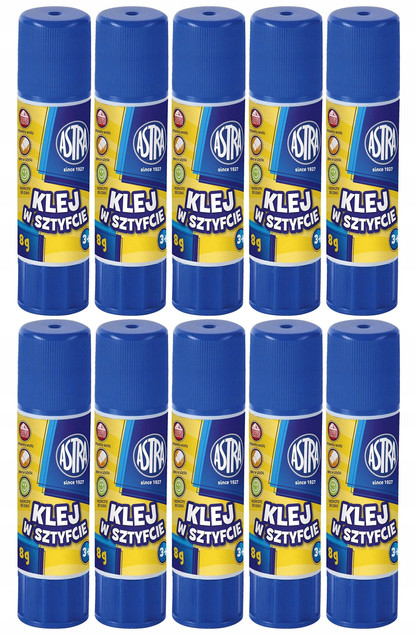 Klej w sztyfcie 8g ASTRA p24 cena za 1szt