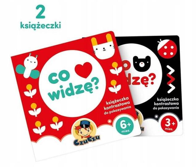 CZUCZU Starter Malucha Książeczka Kontrastowa