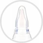 Canpol babies silikonowa gruszka do nosa dla niemowląt z miękką końcówką