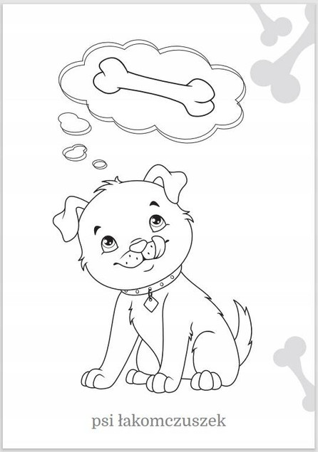 Maluszkowe malowanie. Pieski