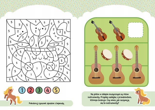 Akademia 5-latka z kucykiem Kasztankiem