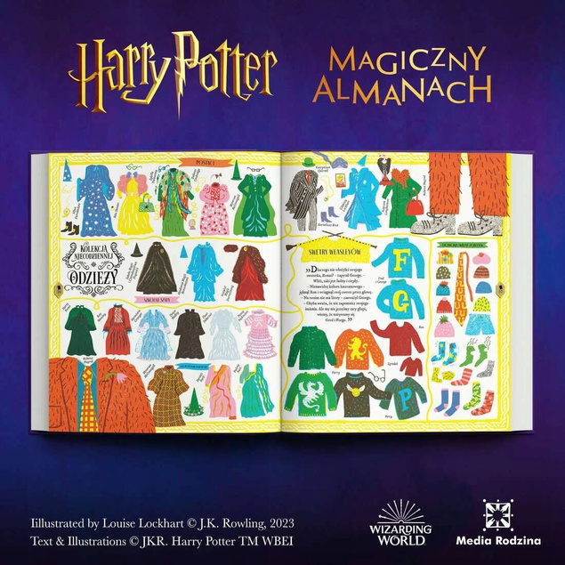 Harry Potter Magiczny Almanach Album Jack Thorne John Tiffany Media Rodzina