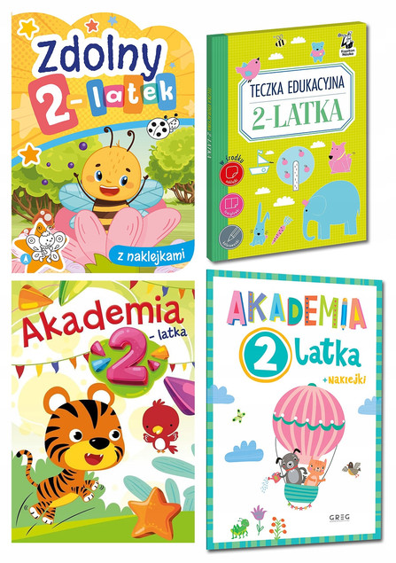 Zdolny 2-latek z naklejkami