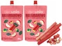 2x OwoLovo Rabarbarowo Mus Jabłkowo-Rabarbarowy Dla Dzieci 200g