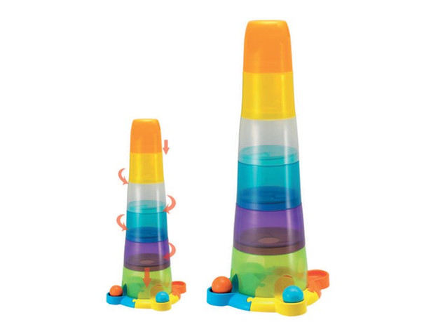 Wieża Z Piłeczkami Piramidka Duża SORTER 12MSmily Play 0737