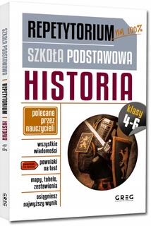 Repetytorium Szkoła Podstawowa Historia kl. 4-6 r. 2024 Greg