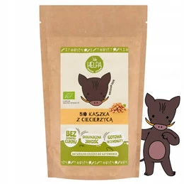 HELPA Ekologiczna Kaszka Dla Dzieci Bio Orkiszowa Z Ciecierzycą 200g