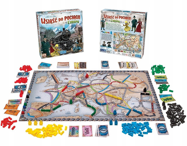 Wsiąść do pociągu: Europa 721102 gra REBEL