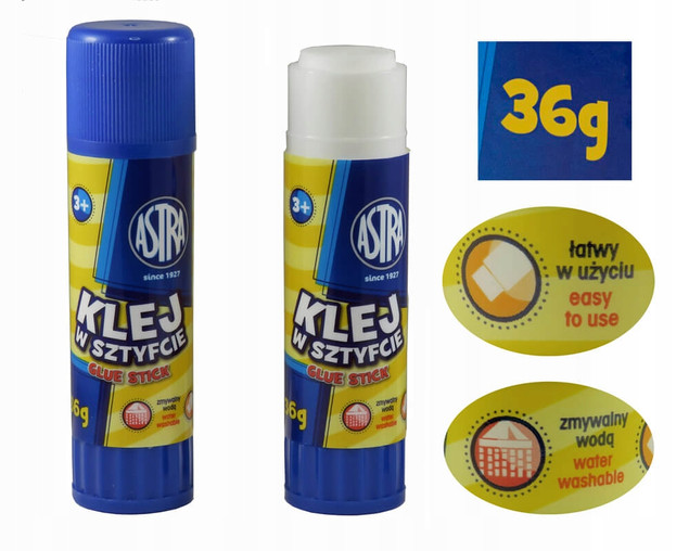 ASTRA Klej szkolny w sztyfcie 36G