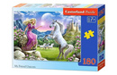 Puzzle 180 My Friend Unicorn CASTOR OUTLET