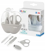Zestaw do pielęgnacji, grey APPLE CASE Akuku