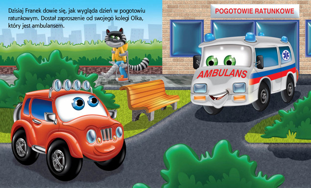 Pogotowie Ratunkowe. Samochodzik Franek