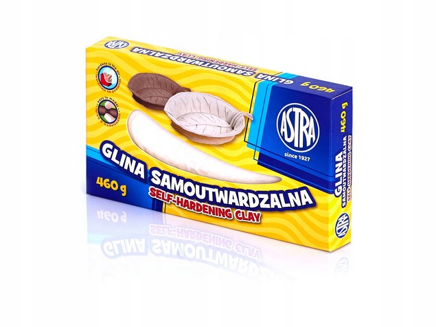Glina samoutwardzalna biała 460g ASTRA