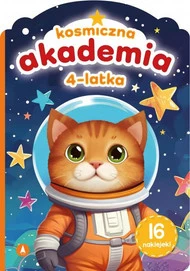 Kosmiczna Akademia 4-Latka z Naklejkami 4+ Skrzat