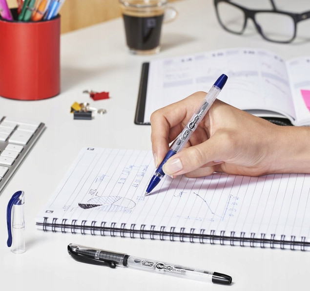 Długopis żelowy BIC Gel-ocity STIC 0,5mm czarny