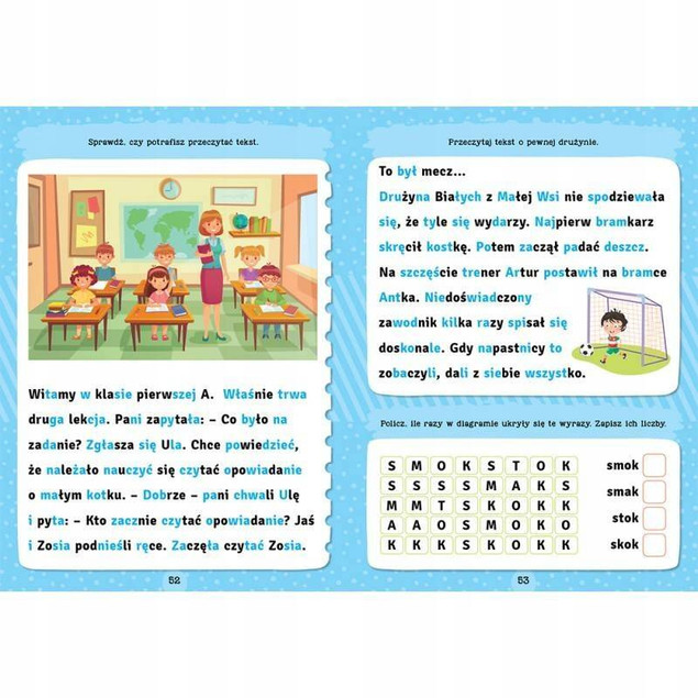 Naklejam i czytam sylabami