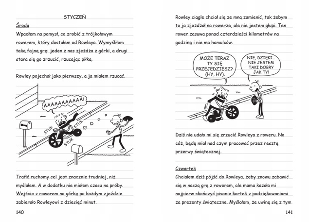 Dziennik Cwaniaczka Jeff Kinney 6+ Nasza Księgarnia