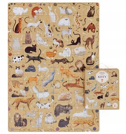 Puzzle dla dzieci Puzzlove Koty 60 Czuczu