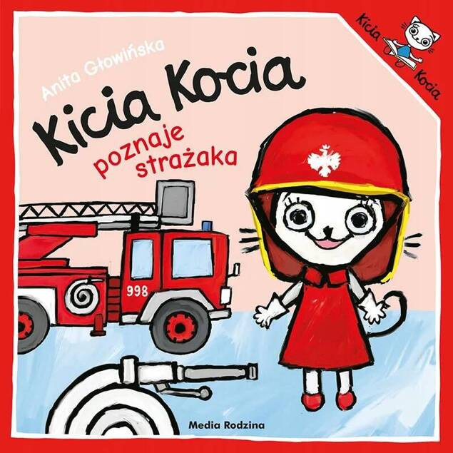KICIA KOCIA Pakiet 6 Kolorowych Książeczek Dla Dzieci Anita Głowińska 0+