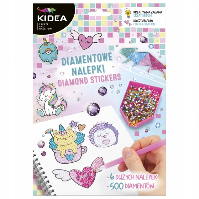 NAKLEJKI DIAMENTOWE Magiczny Świat HAFT DIAMENTOWY